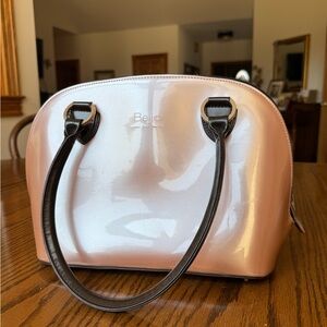 Beijo Women's Pink Iridescent Handbag